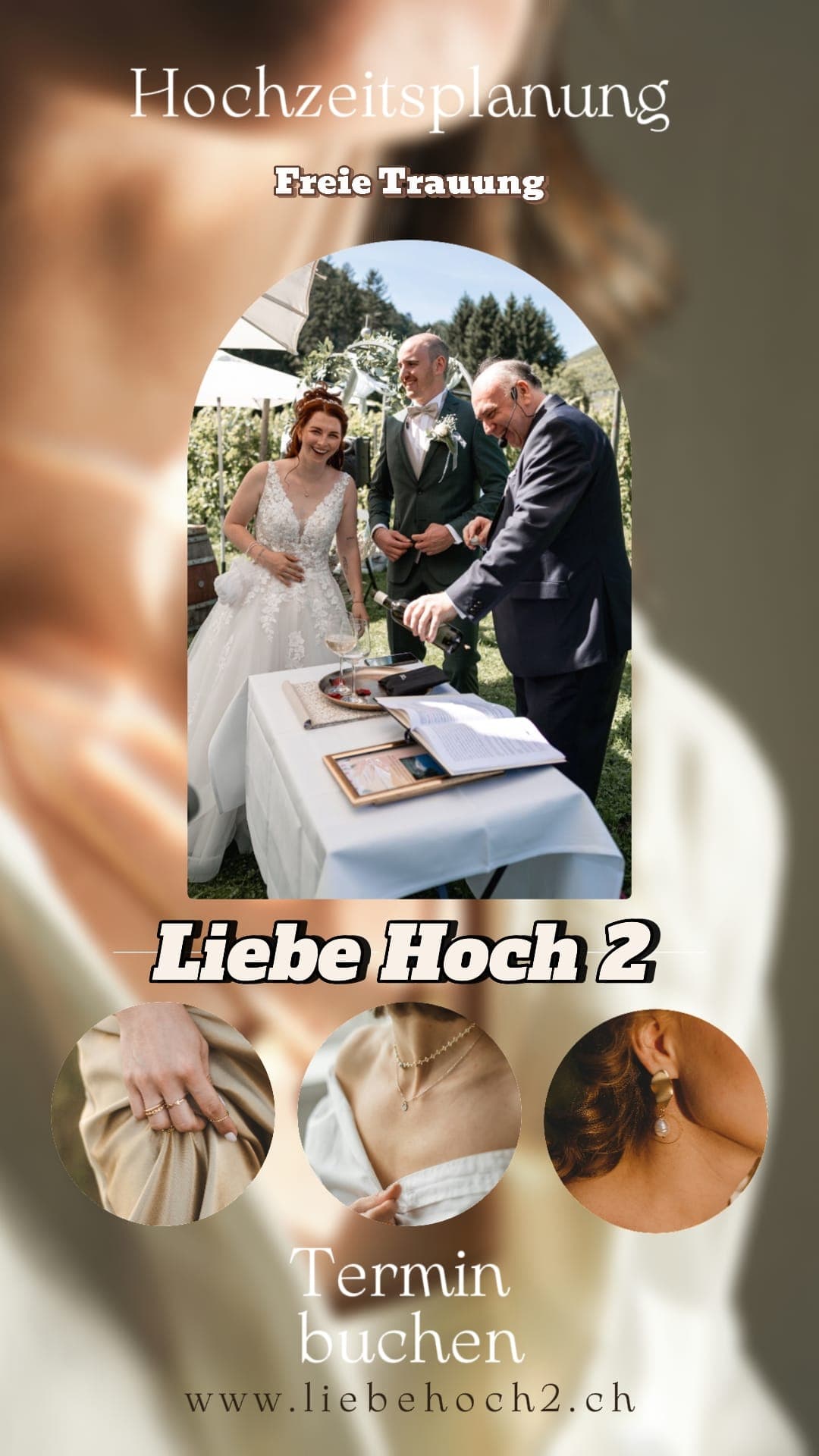 Trauredner Aargau: Freier Trauredner - Liebe Hoch 2 Weddings