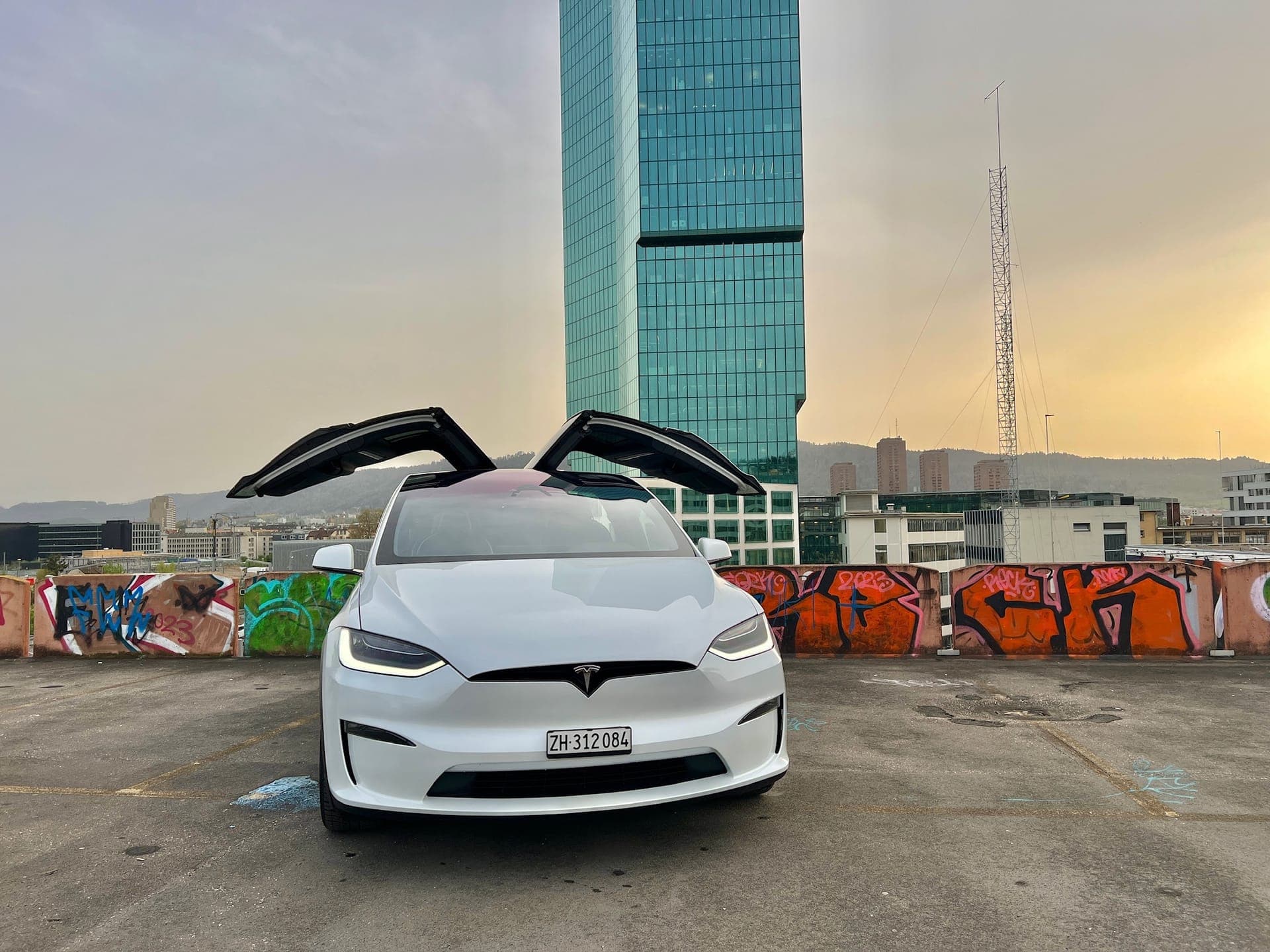 Auto Zürich: Hochzeit im Tesla